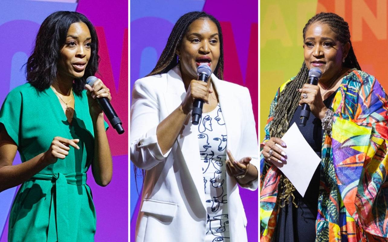 Bea's Bayou founder Arielle Brown (2nd from left) amongst other founders awarded at the Black Ambition Prize Demo Day 2023