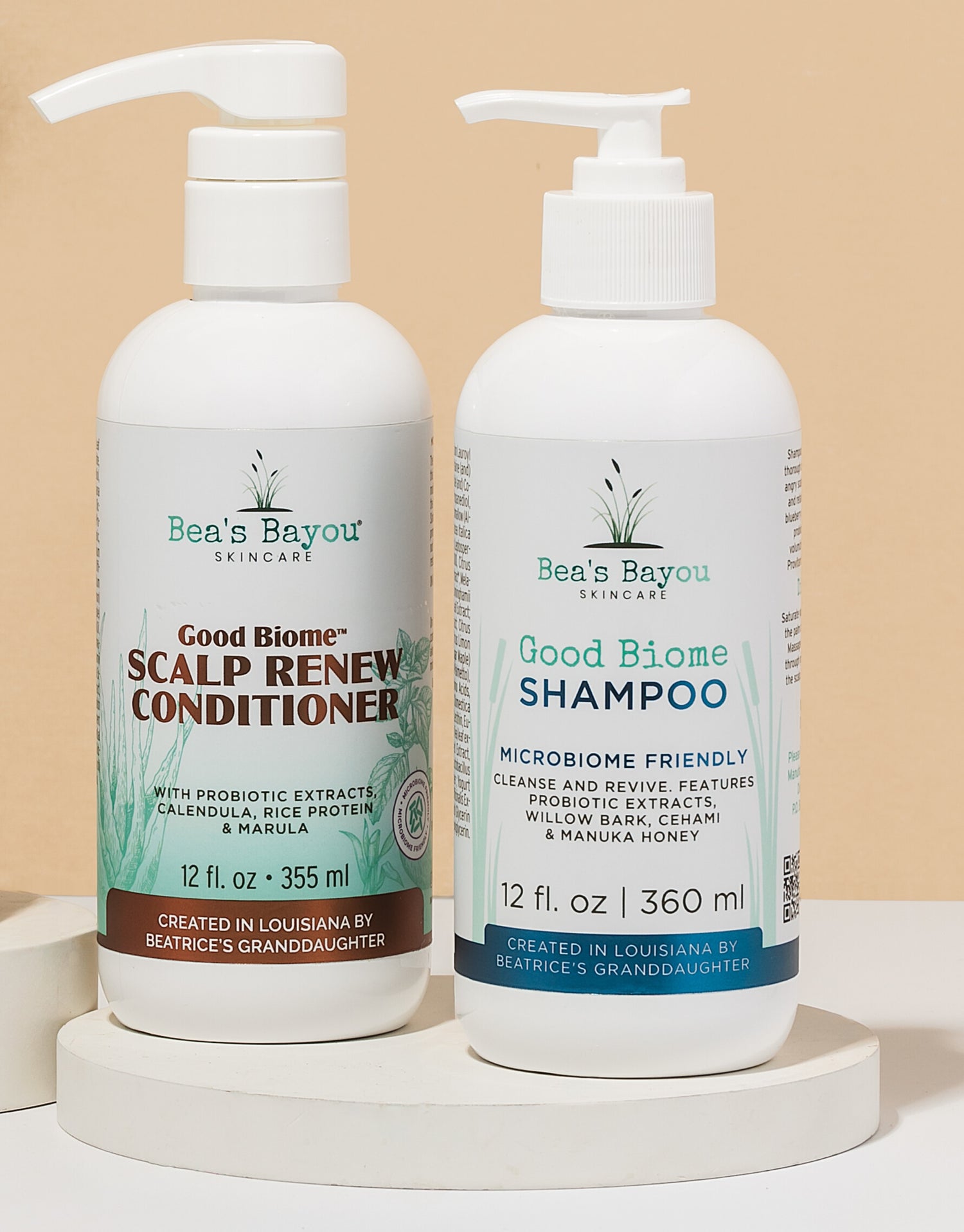 Clarifying Scalp Relief Shampoo and Moisturizing Conditioner | Itchy Scalp - Bea&