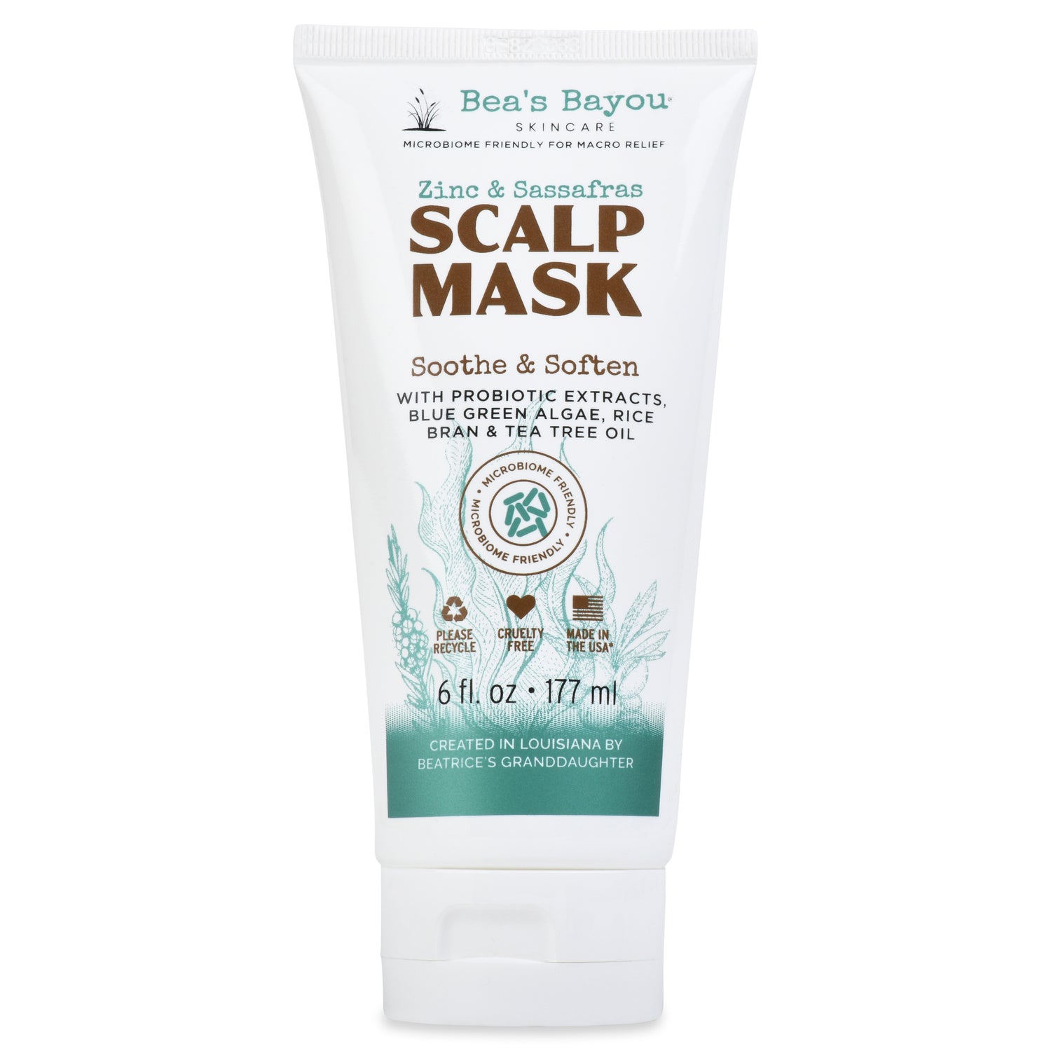 Free Zinc &amp; Blue Green Algae Scalp Relief Mask - Bea&