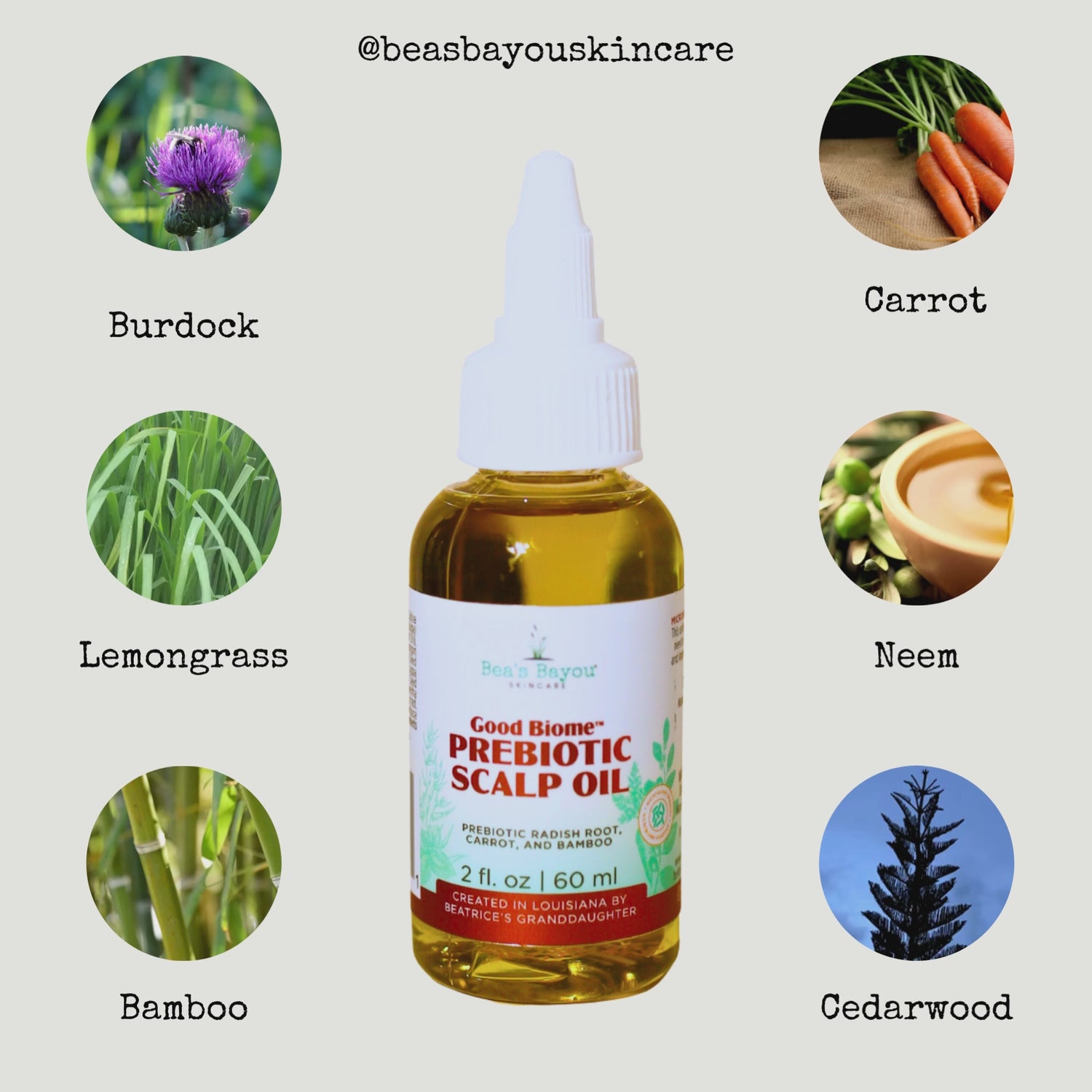 Good Biome Prebiotic Scalp Relief Oil