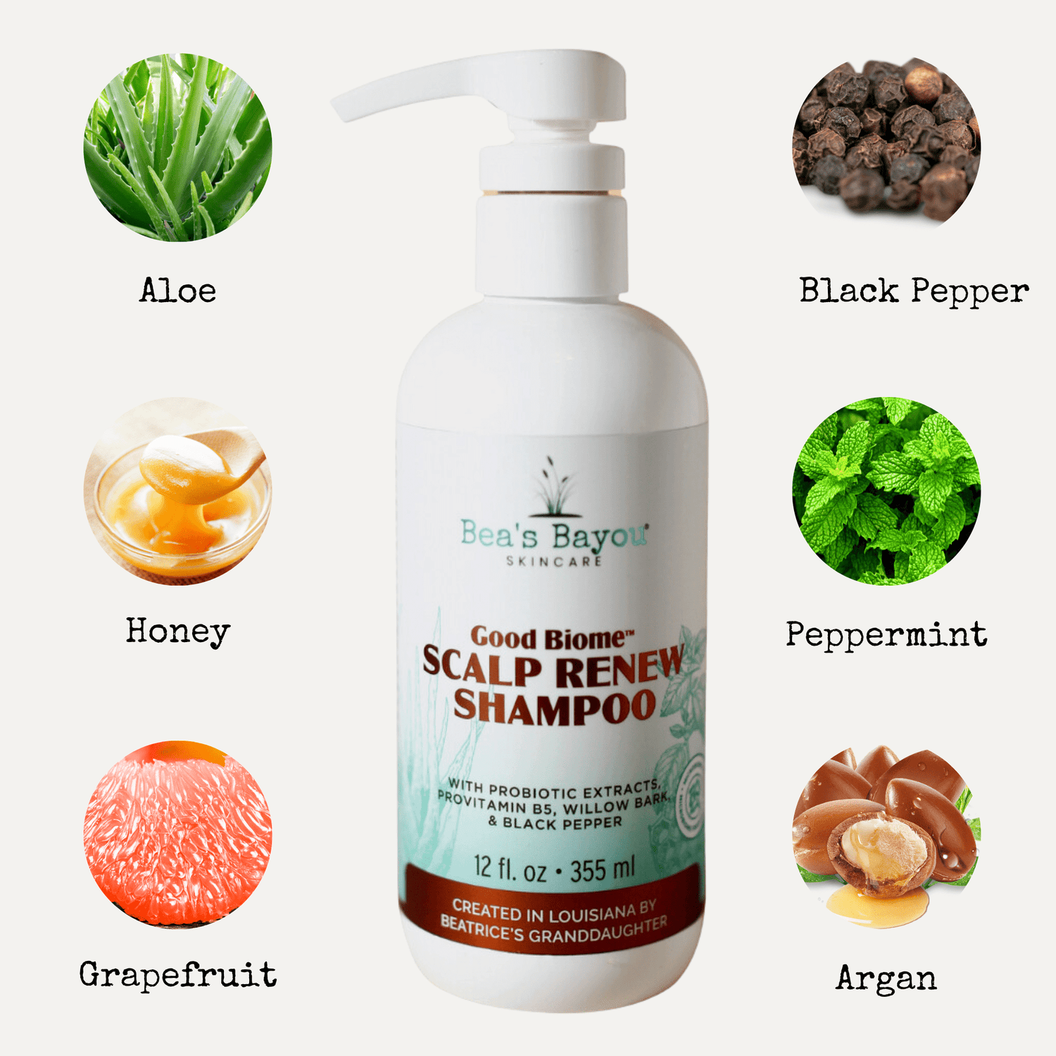 Good Biome Scalp Renew Moisturizing Shampoo | Itch Relief - Bea&