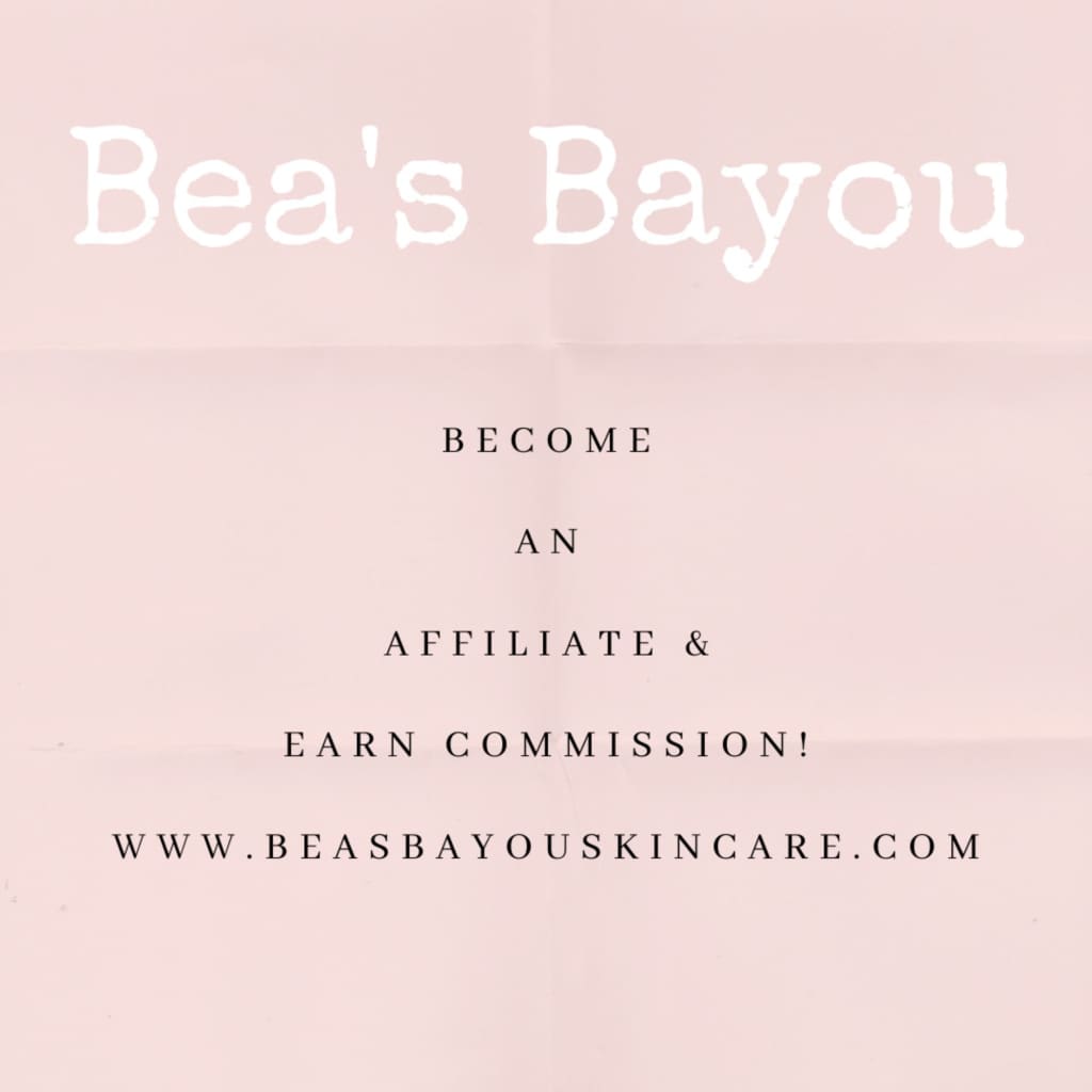 Text on a pale pink background that reads: &quot;Bea&