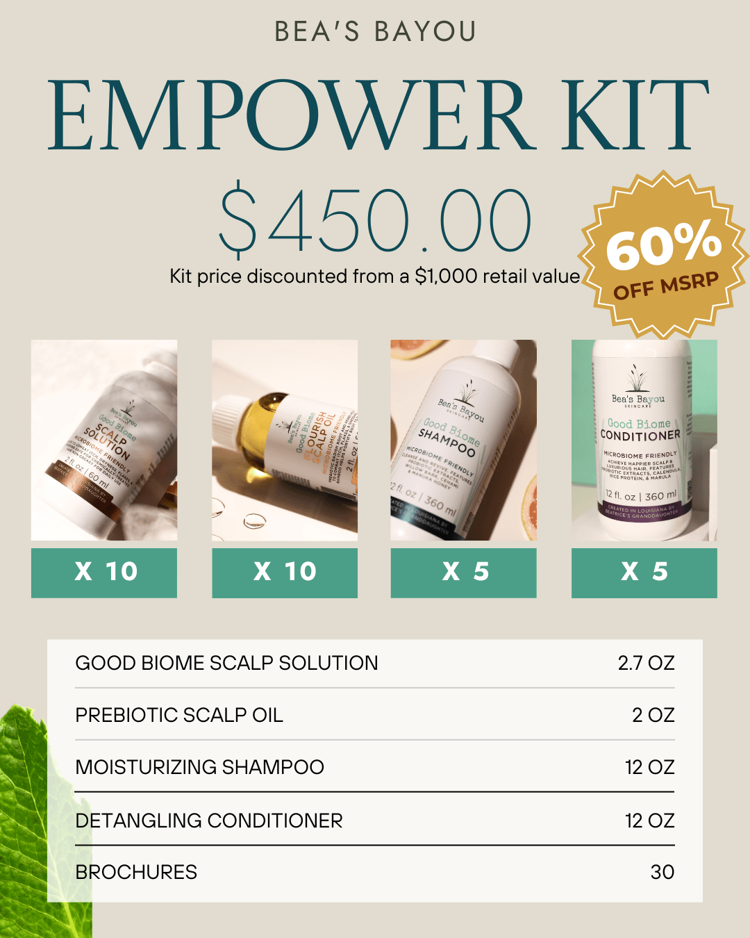 Salon Empower Kit - Bea&